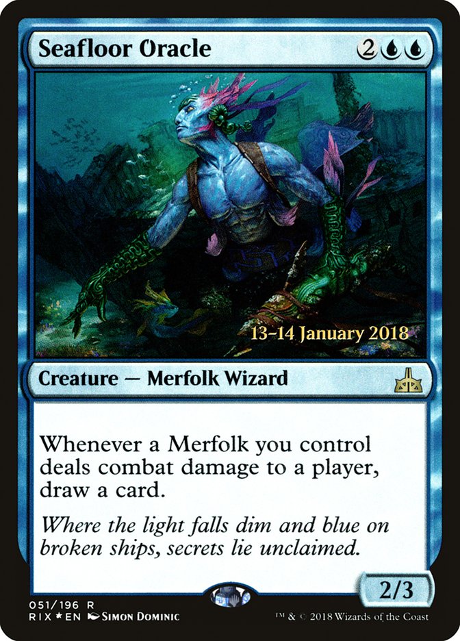 Seafloor Oracle [Rivals of Ixalan Promos]