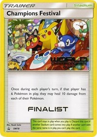 Champions Festival (SM78) (2017 Finalist) [Sun & Moon: Black Star Promos]