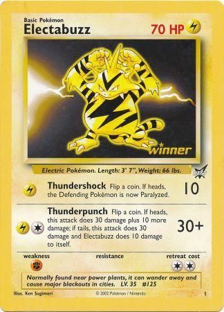 Electabuzz (1) (Jumbo Card) [Best of Promos]