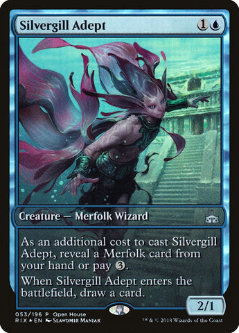 Silvergill Adept [Rivals of Ixalan Promos]