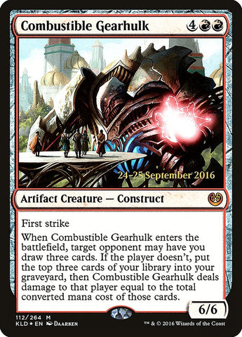 Combustible Gearhulk [Kaladesh Promos]