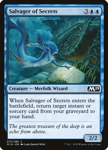 Salvager of Secrets [Core Set 2019]