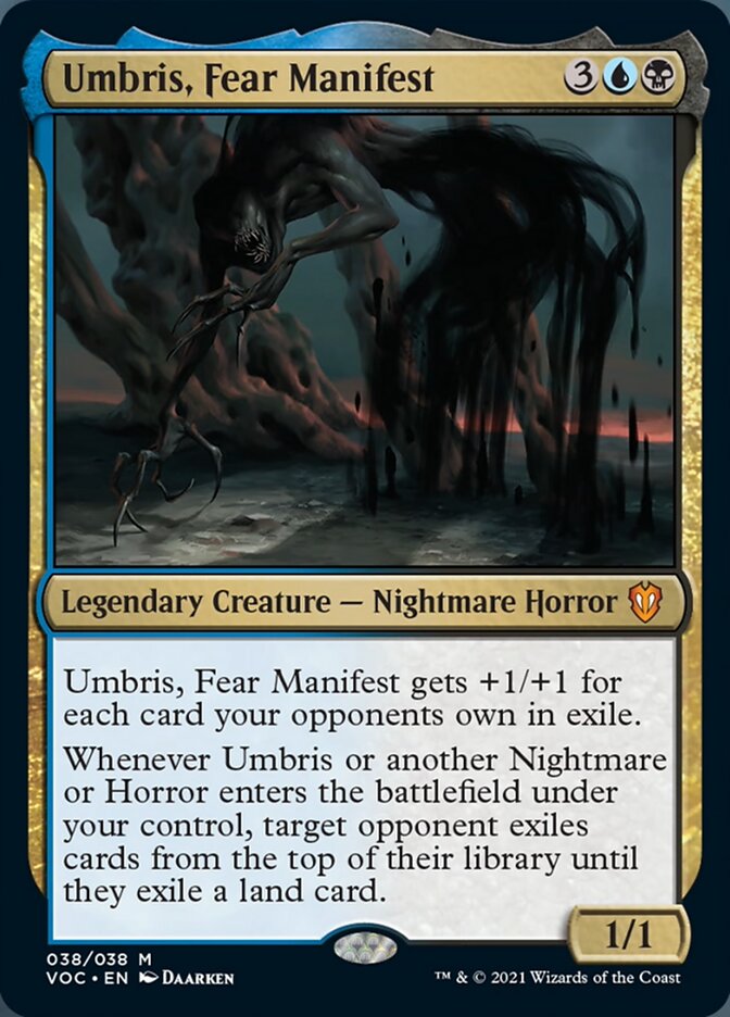 Umbris, Fear Manifest [Innistrad: Crimson Vow Commander]