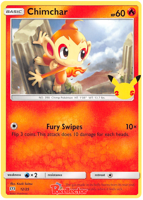 Chimchar (12) [McDonald's Promos 2021]