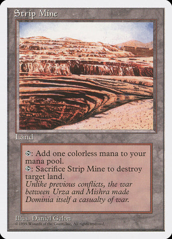 Strip Mine [Fourth Edition] (Italian - Renaissance Set)